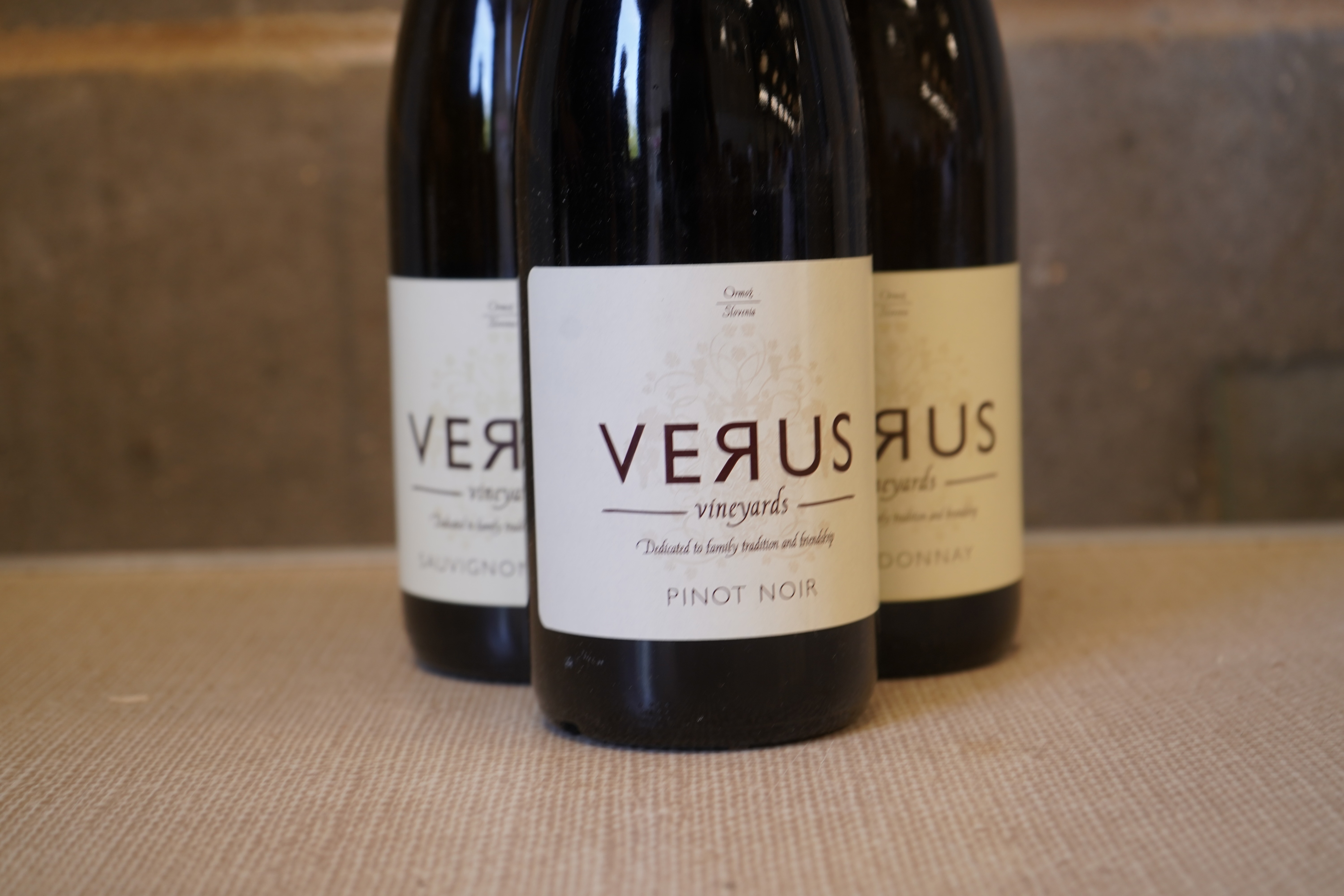 Verus Vineyards, Slovenia: A mixed parcel of red and white wine